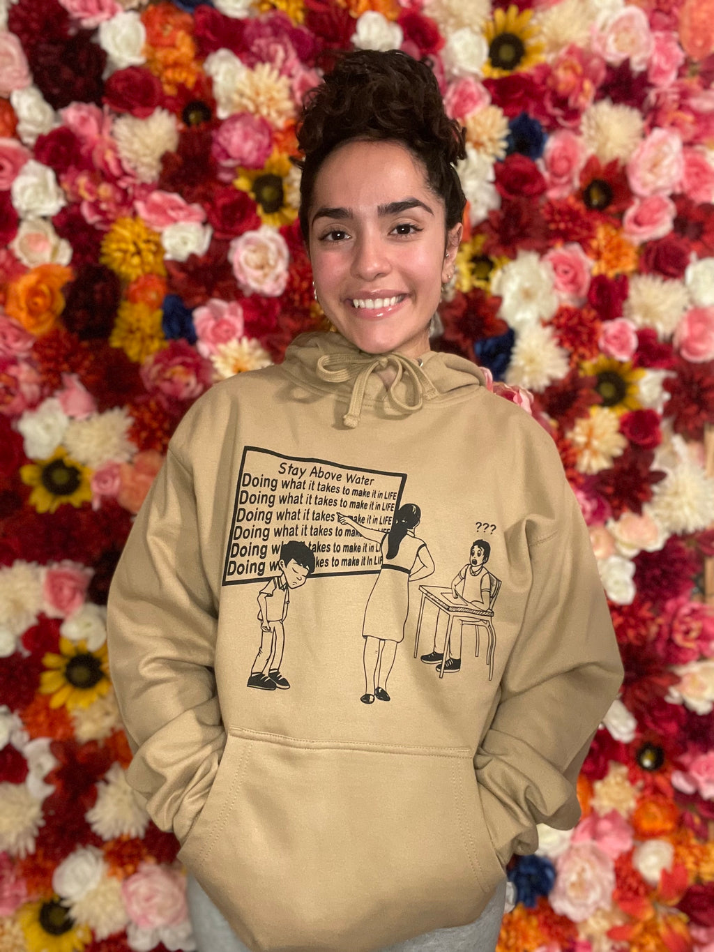 Light Brown "Detention" Hoodie