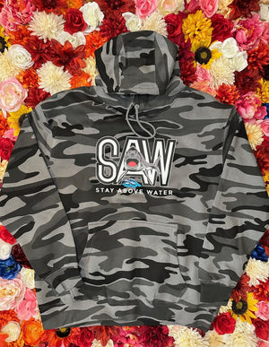 Grey Camo Hoodie