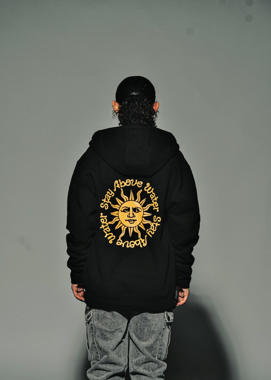 Black SAW Zip Up